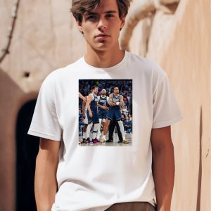 Daniel Gafford Luka Doncic And PJ Washington IM Standing On Business Shirt