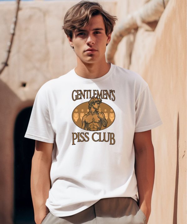 Gentements Piss Club Shirt0