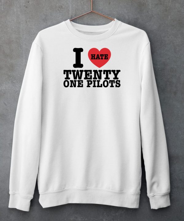 I Hate Twenty One Pilots Shirt3