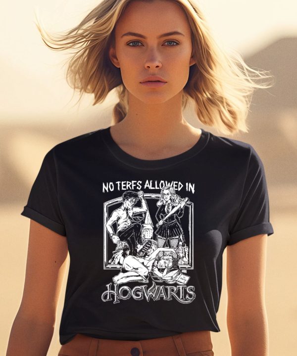 No Terfs Allowed In Hogwarts Shirt