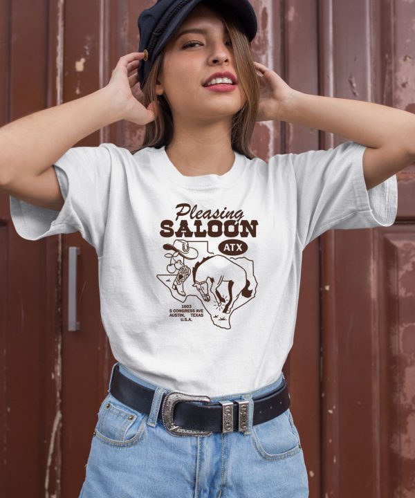 Pleasing Saloon Atx S Congress Ave Austin Texas Usa Shirt