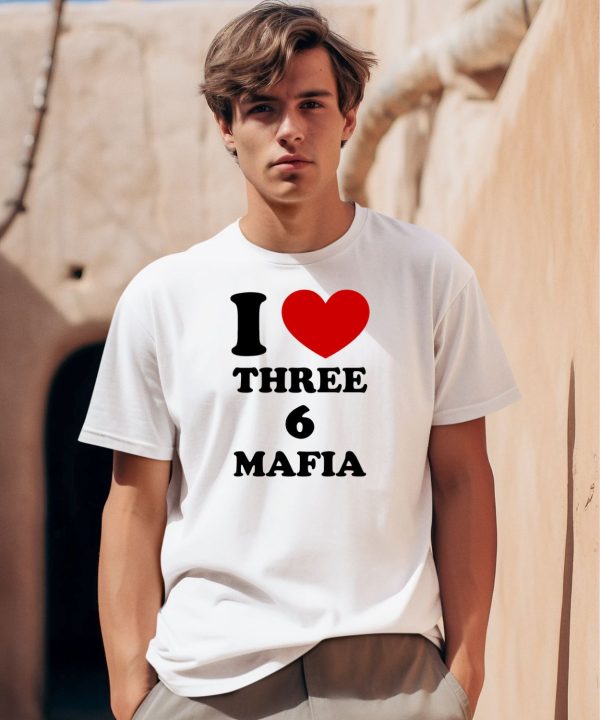 Aja Argent Wearing I Love Three 6 Mafia Shirt