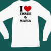 Aja Argent Wearing I Love Three 6 Mafia Shirt4