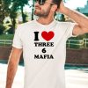 Aja Argent Wearing I Love Three 6 Mafia Shirt5
