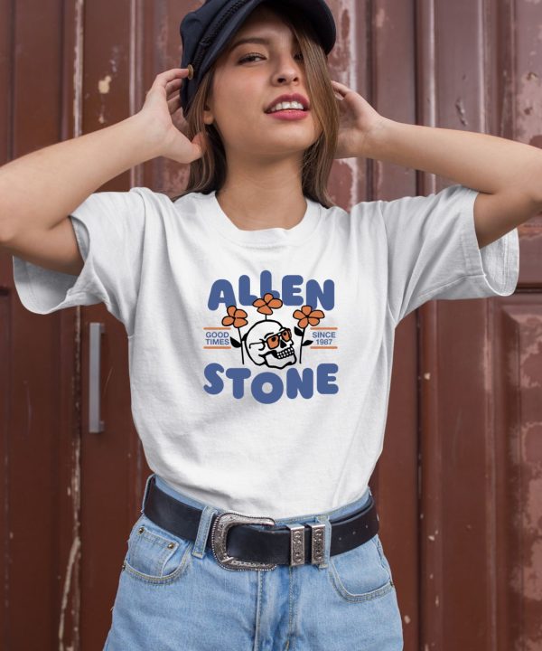 Allen Stone Stone Skull Good Times Since 1987 Shirt1