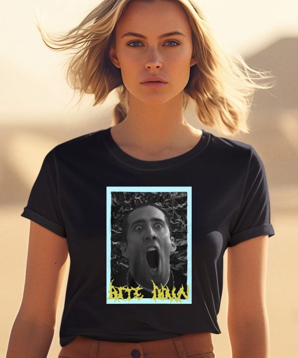 Bite Down Nicolas Cage Shirt0