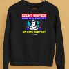 Count Binface Down With Fascists Up With Ceefax Shirt5