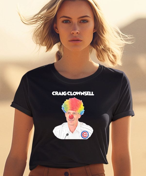 Craig Counsell Clown Shirt