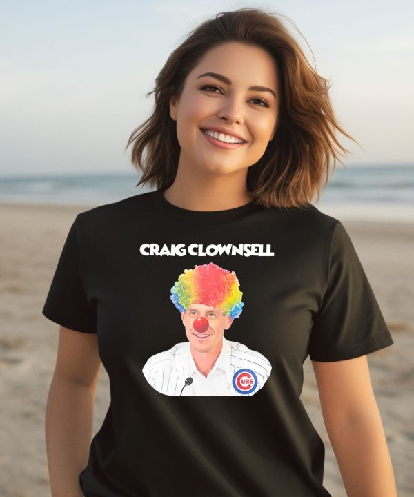 Craig Counsell Clown Shirt2