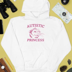 Dishonorablementions Store Autistic Princess Opossum Shirt