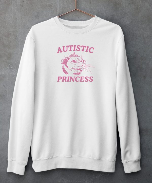 Dishonorablementions Store Autistic Princess Opossum Shirt6
