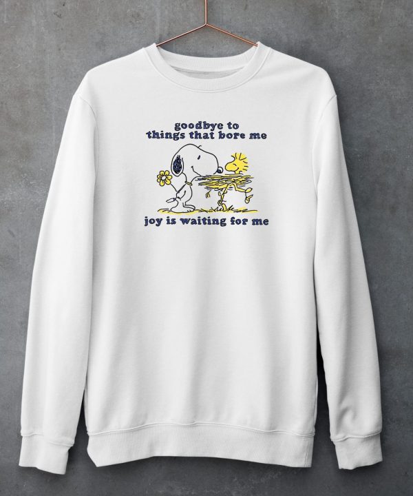 Goodbye To Things That Bore Me Joy Is Waiting For Me Shirt13