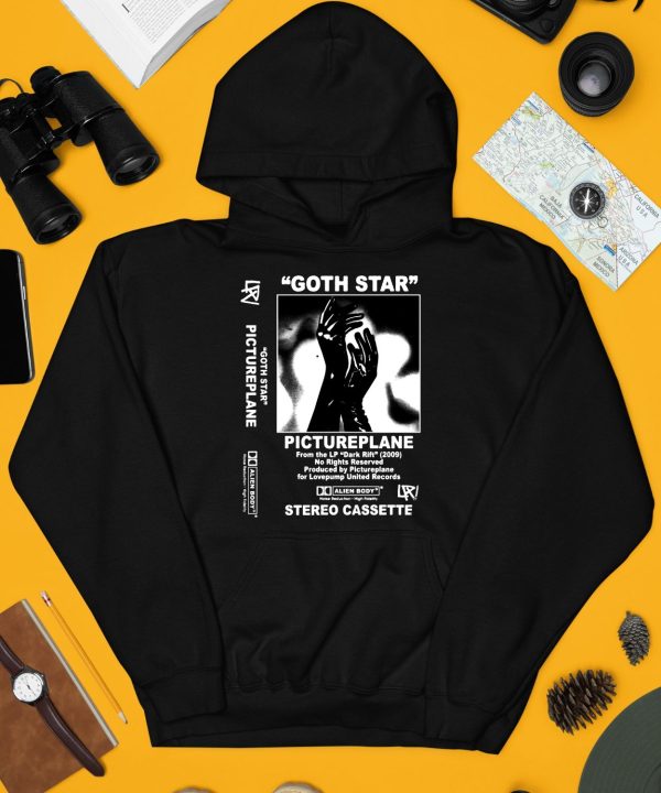 Goth Star Pictureplane Stereo Cassette Shirt3