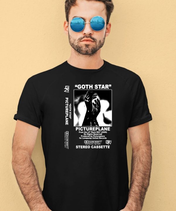 Goth Star Pictureplane Stereo Cassette Shirt4