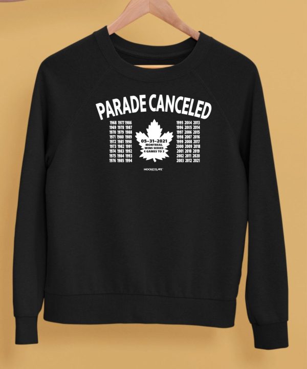 Hockeylife Merch Parade Canceled Shirt5