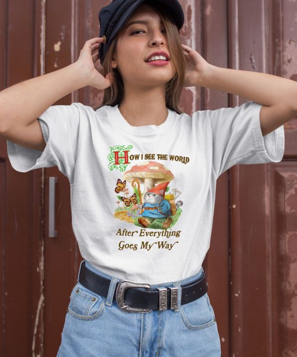 How I See The World After Everything Goes My Way Shirt