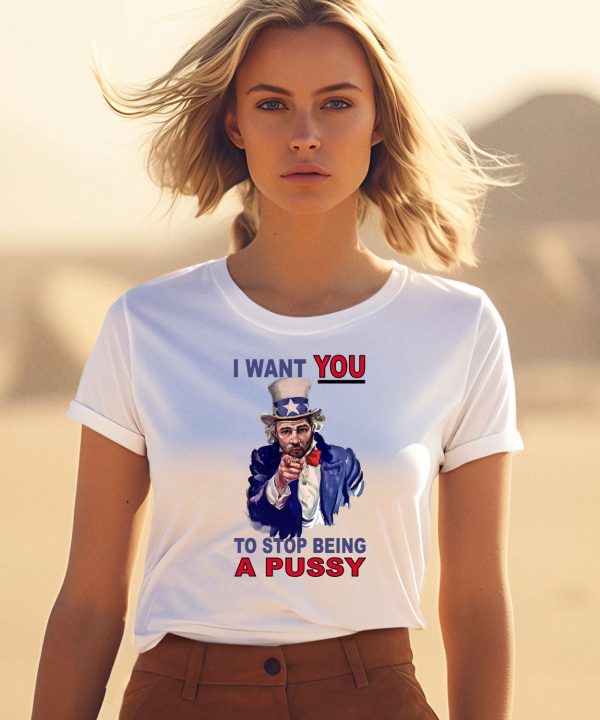 I Want You To Stop Being A Pussy Sean Strickland 2024 Shirt3