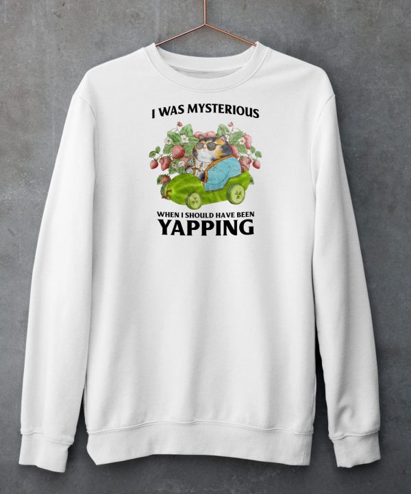 I Was Mysterious When I Should Have Been Yapping Shirt6