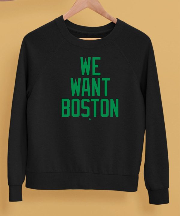 Jayson Tatum Wearing We Want Boston Shirt5