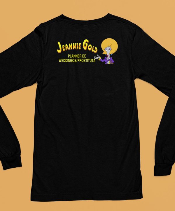 Jeannie Gold Planner De Weddingos Prostituta Shirt6