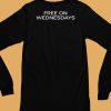 Joebiden Free On Wednesdays Shirt6