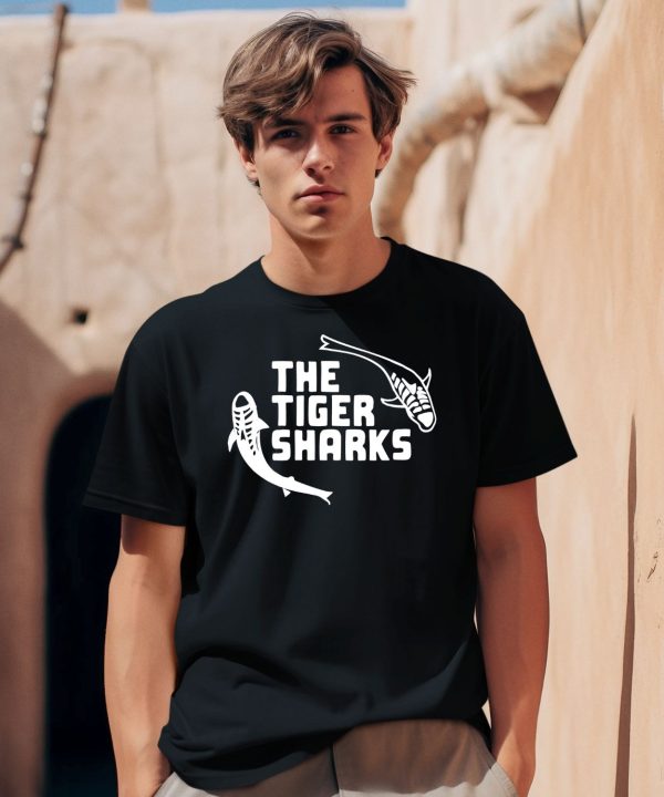 John Warmb Wearing The Tiger Sharks Shirt1