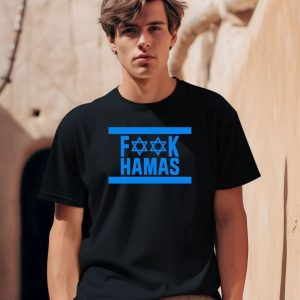 Jon Liedtke Wearing Israel Fuck Hamas Shirt