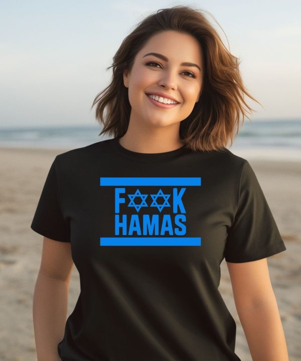 Jon Liedtke Wearing Israel Fuck Hamas Shirt2