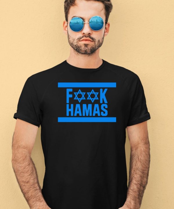 Jon Liedtke Wearing Israel Fuck Hamas Shirt4