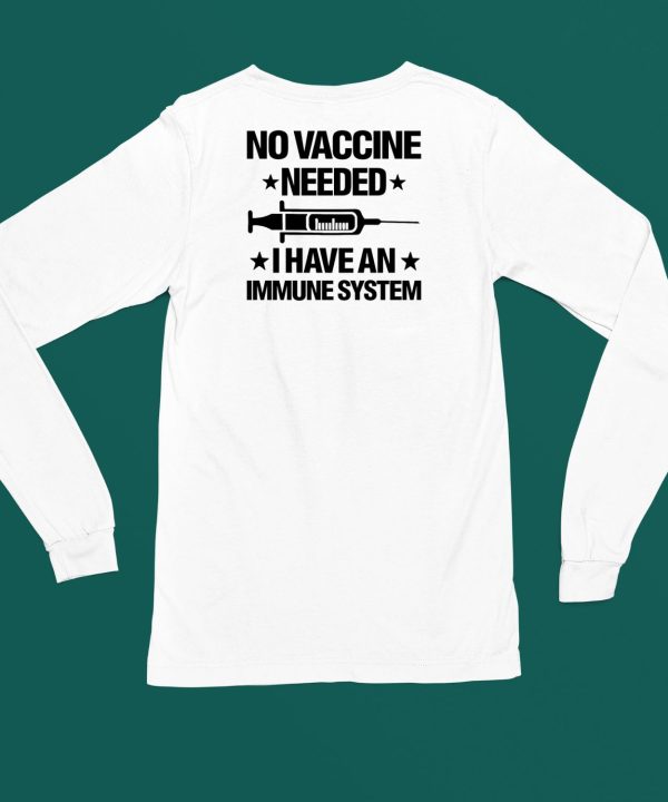 Laurence Fox Wearing No Vaccine Needed I Have An Immune System Shirt4