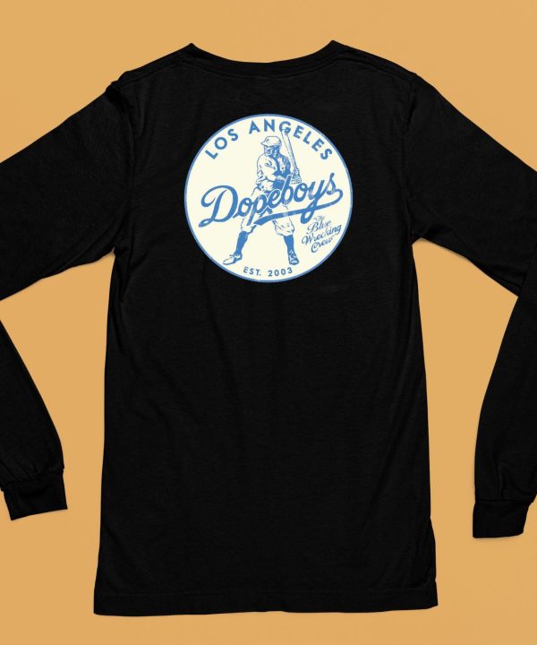 Los Angeles Dopeboys The Blue Wrecking Crew Shirt6