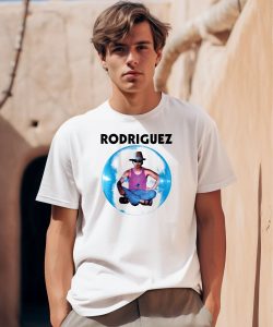 Louis Partridge Wearing Olivia Rodriguez Shirt
