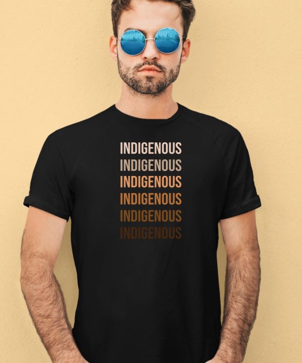 Matisyahu Indigenous Repeated Word Shirt4