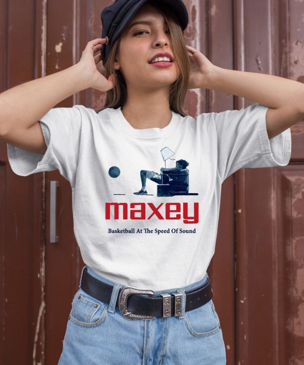 Maxey Basketball At The Speed Of Sound Shirt