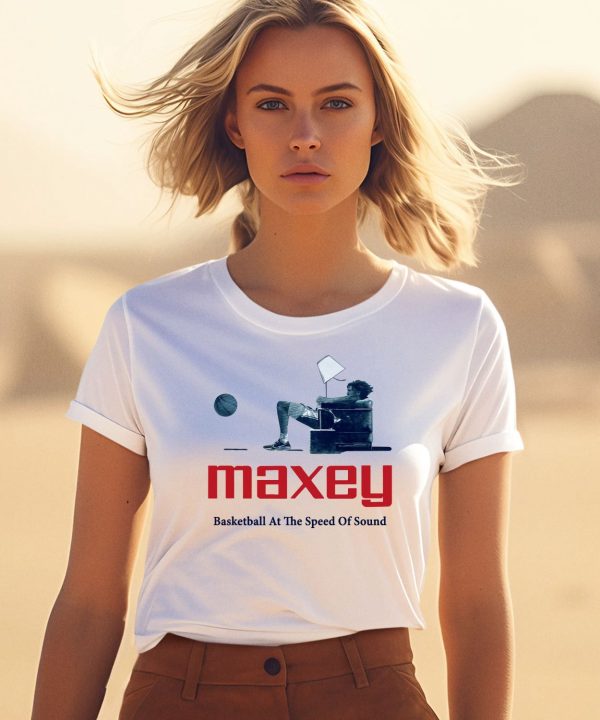 Maxey Basketball At The Speed Of Sound Shirt3