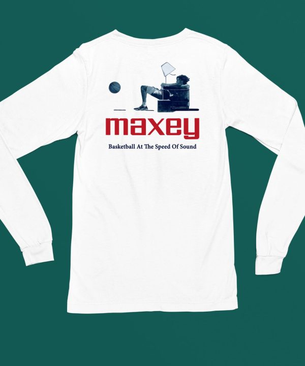 Maxey Basketball At The Speed Of Sound Shirt4