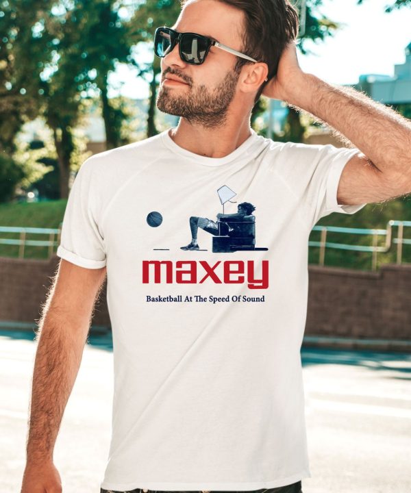 Maxey Basketball At The Speed Of Sound Shirt5