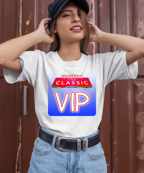 Roblox The Classic Vip Shirt1