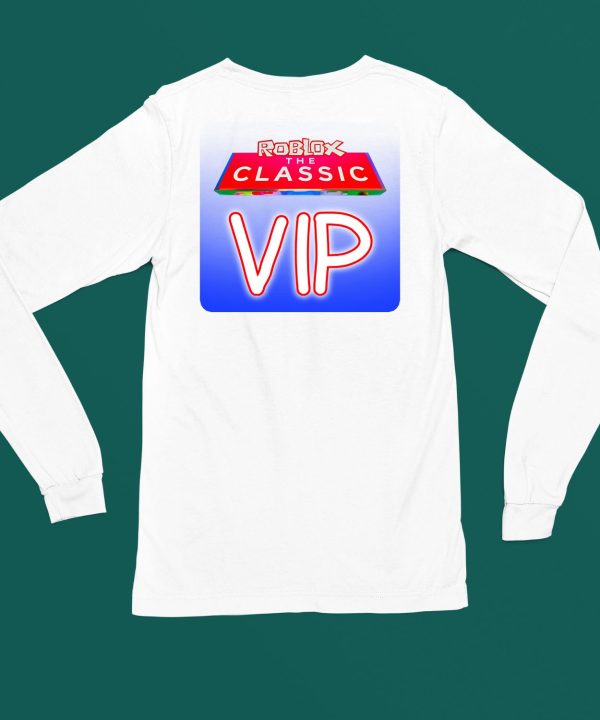 Roblox The Classic Vip Shirt4