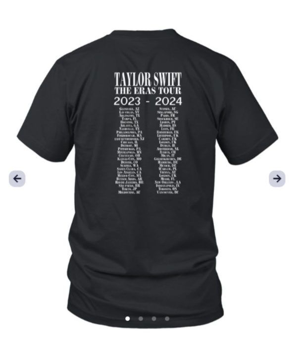 Taylor The Eras Ii Tour 2023 2024 Shirt1