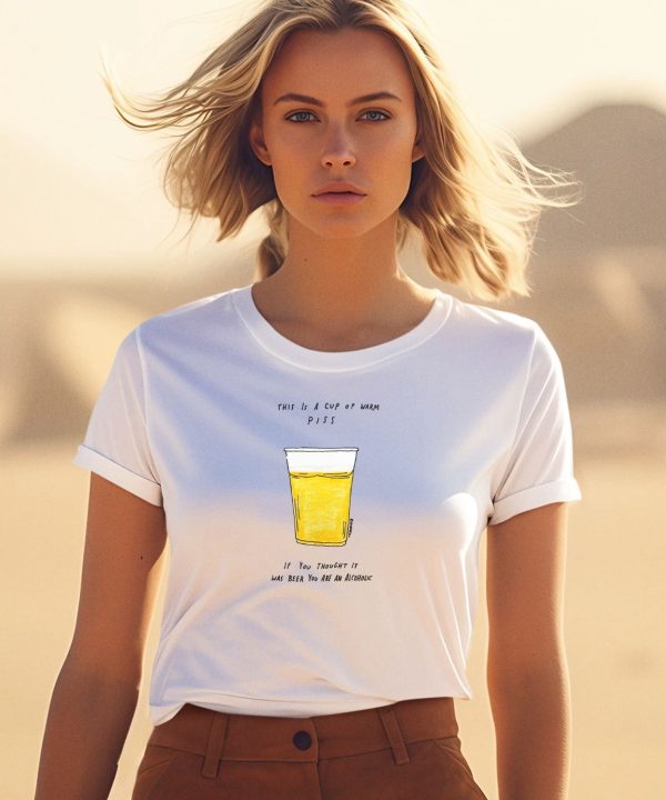 This Is A Cup Of Warm Piss If You Thought It Was Been You Are An Alcoholic Shirt3