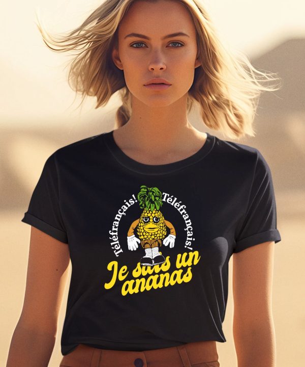 Tvo Telefrancais Je Suis Ananas Shirt0