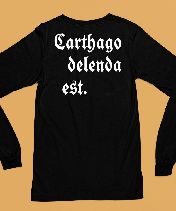 Zuck Bucks Wearing Carthago Delenda Est Shirt6