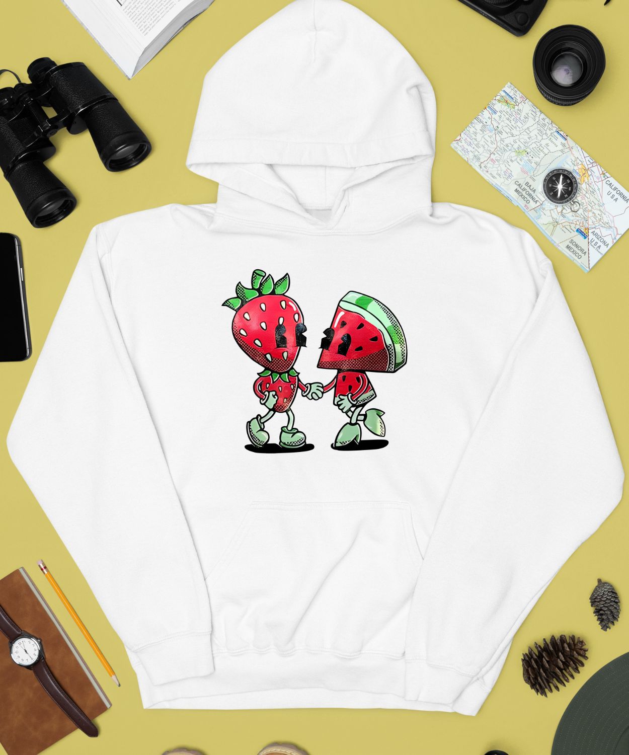 Ale8one Strawberry Watermelon Shirt