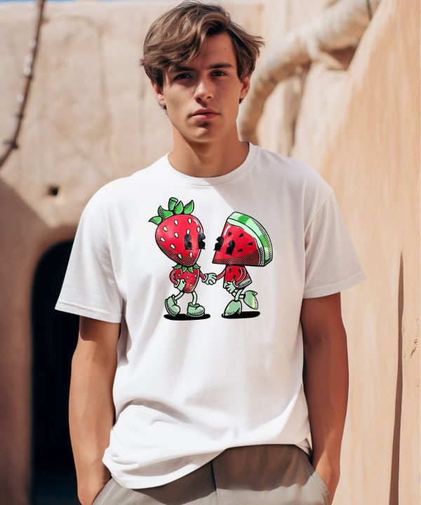 Ale8one Strawberry Watermelon Shirt0