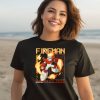 Capcom Fireman Large Print Shirt1