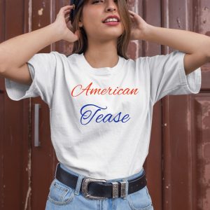 Casey Mae Wearing American Tease Shirt