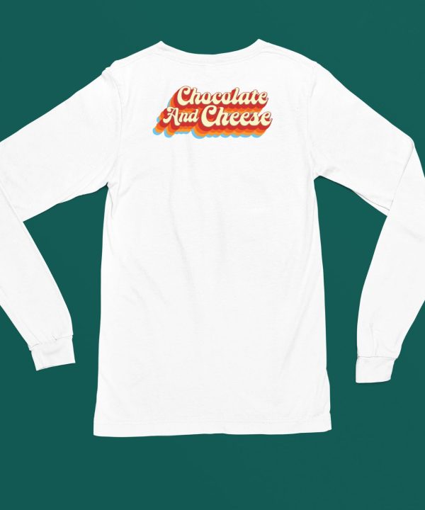 Chocolate Cheese Script Shirt4