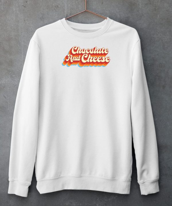 Chocolate Cheese Script Shirt6