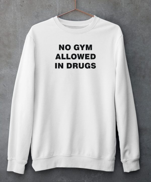 Colson Baker Wearing No Gym Allowed In Drugs Shirt6